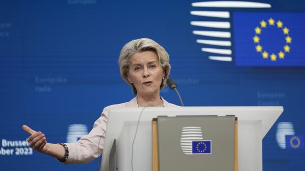 Người đứng đầu EC Ursula von der Leyen - Sputnik Việt Nam