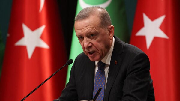 Tổng thống Thổ Nhĩ Kỳ Recep Tayyip Erdogan - Sputnik Việt Nam