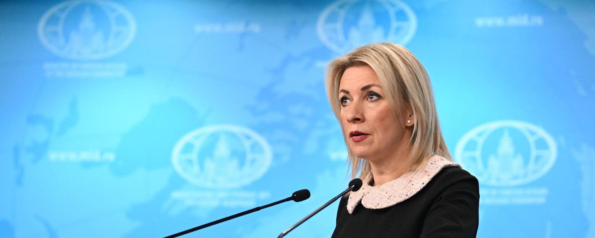 Người phát ngôn Bộ Ngoại giao Nga Maria Zakharova - Sputnik Việt Nam, 1920, 24.07.2024