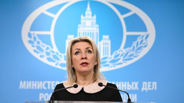 Người phát ngôn Bộ Ngoại giao Nga Maria Zakharova - Sputnik Việt Nam