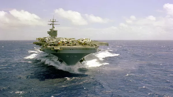  Tàu sân bay USS Dwight Eisenhower  - Sputnik Việt Nam