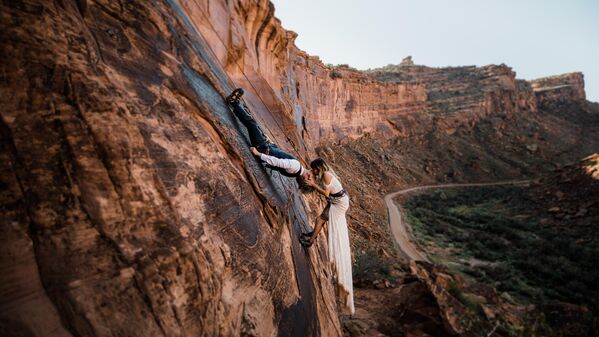 Tác phẩm của nhiếp ảnh gia Aimée Flynn, đạt giải trong hạng mục Epic Location, cuộc thi The 7th International Wedding Photographer of the Year - Sputnik Việt Nam