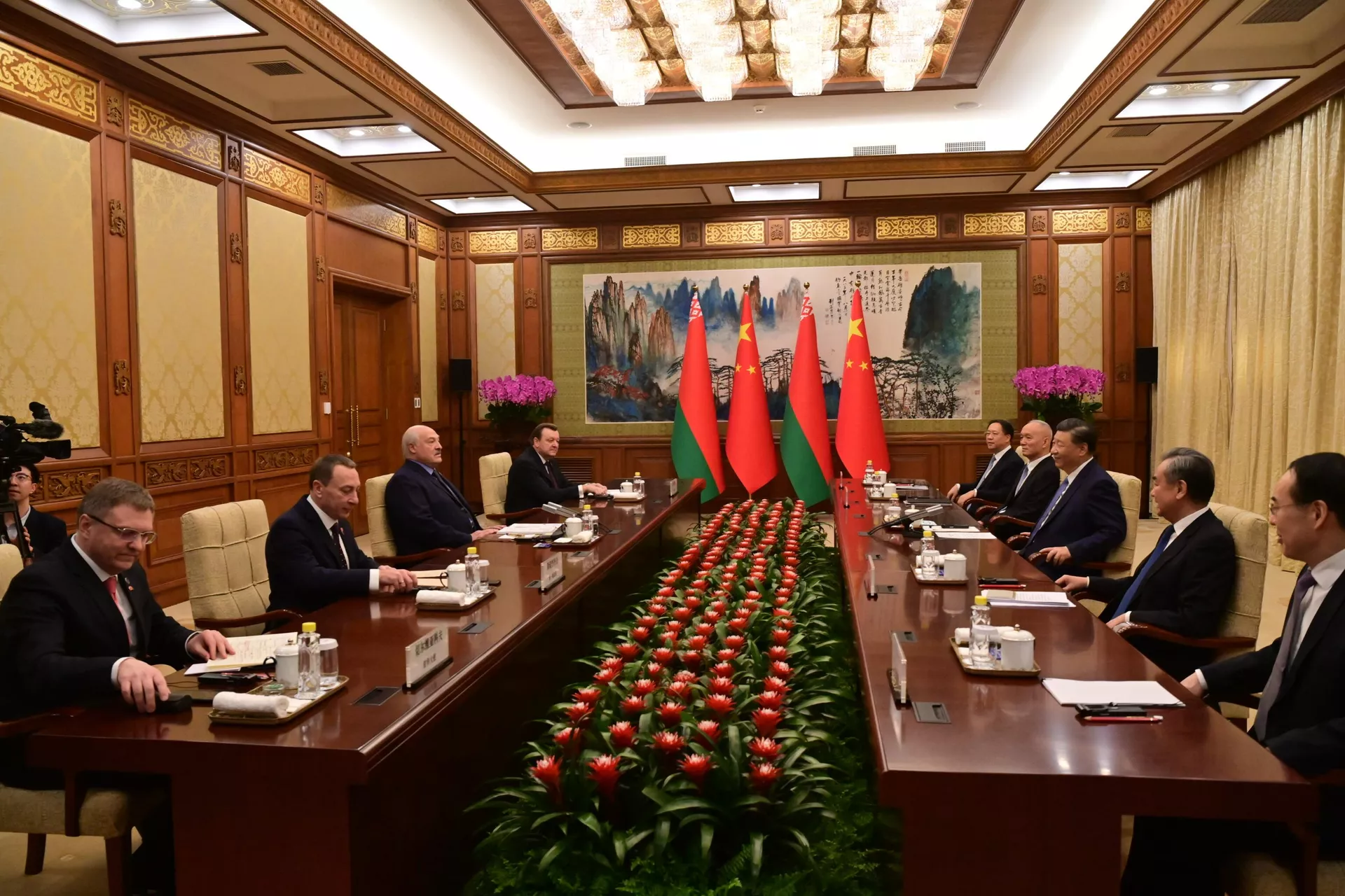 Tổng thống Belarus Alexandr Lukashenko đang công du Trung Quốc và làm việc trong hai ngày 3 và 4 tháng 12. Tổng thống Belarus Alexandr Lukashenko đang công du Trung Quốc và làm việc trong hai ngày 3 và 4 tháng 12. - Sputnik Việt Nam, 1920, 04.12.2023