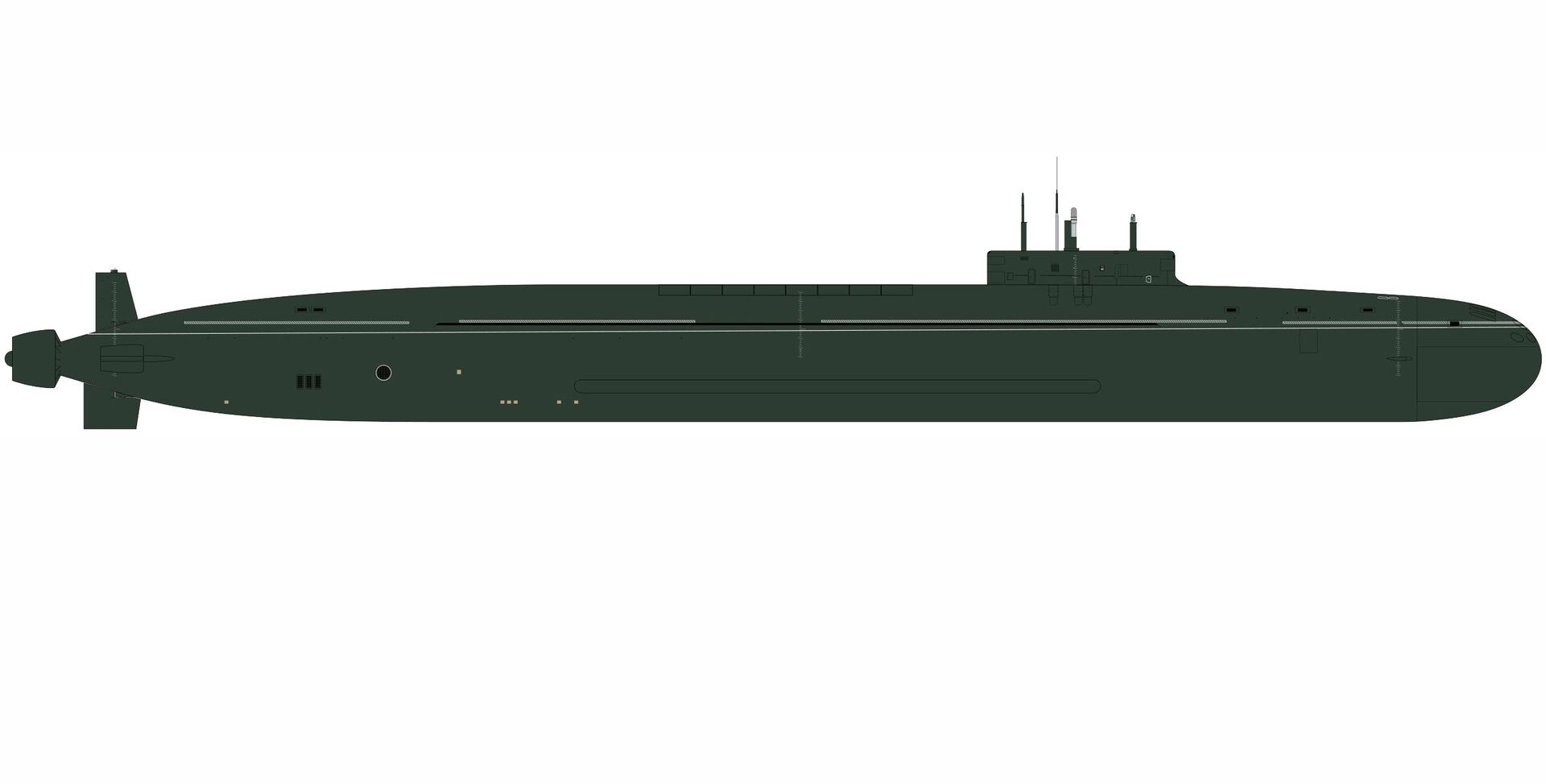 Model của tàu mang tên lửa Borei-A - Sputnik Việt Nam, 1920, 22.12.2023