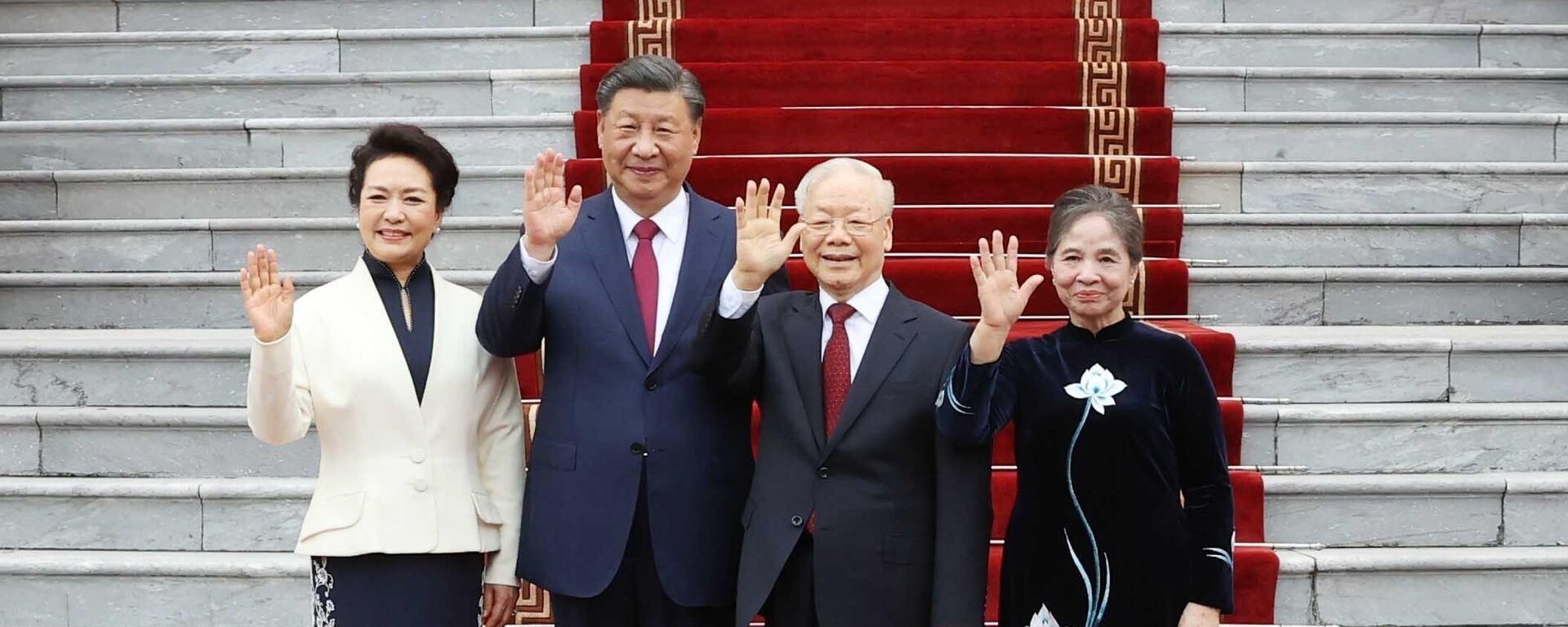 Lễ đón Tổng Bí thư, Chủ tịch nước Trung Quốc Tập Cận Bình thăm cấp Nhà nước tới Việt Nam - Sputnik Việt Nam, 1920, 12.12.2023