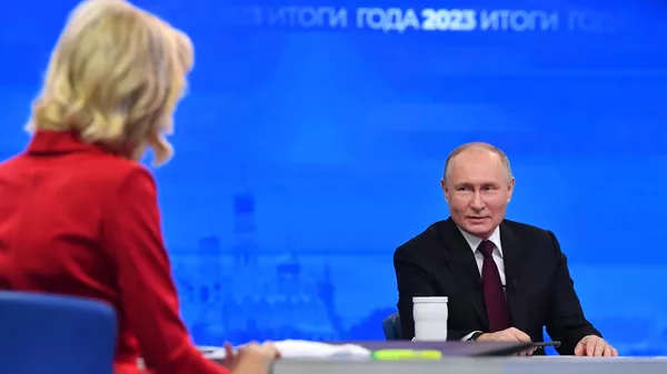 Cuộc họp báo cuối năm với Tổng thống Nga Vladimir Putin - Sputnik Việt Nam