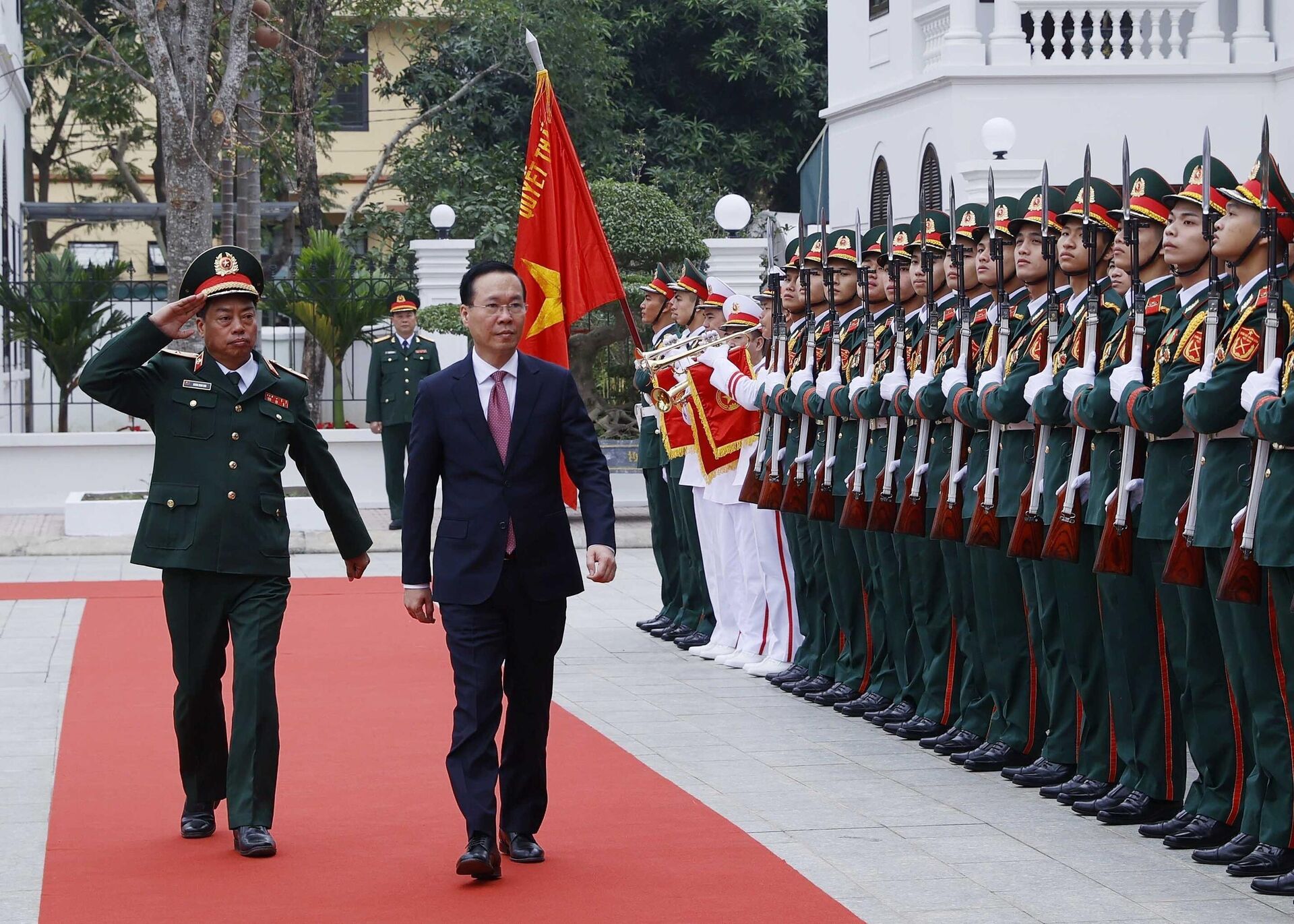 Chủ tịch nước Võ Văn Thưởng đến thăm Binh chủng Đặc công. - Sputnik Việt Nam, 1920, 18.12.2023