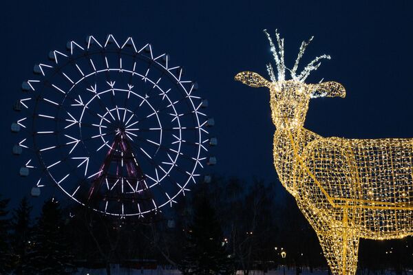 Bờ sông Mikhailovskaya, sông Obi ở Novosibirsk - Sputnik Việt Nam