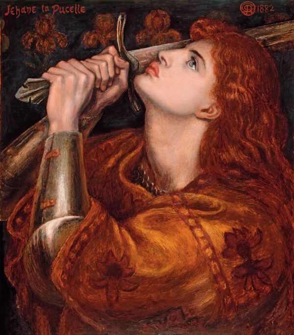 Bức tranh của Dante Gabriel Rossetti miêu tả Joan of Arc - Sputnik Việt Nam