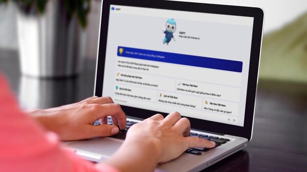 Giao diện ViGPT lúc ra mắt - Sputnik Việt Nam