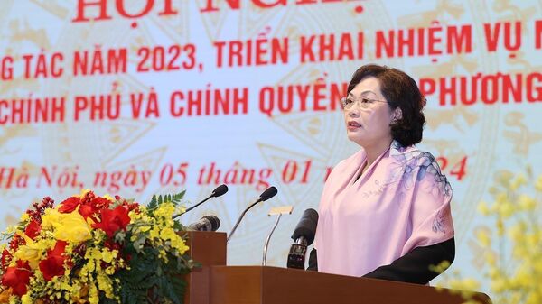 Lãnh đạo Đảng, Nhà nước dự Hội nghị triển khai nhiệm vụ năm 2024 của Chính phủ và chính quyền địa phương - Sputnik Việt Nam