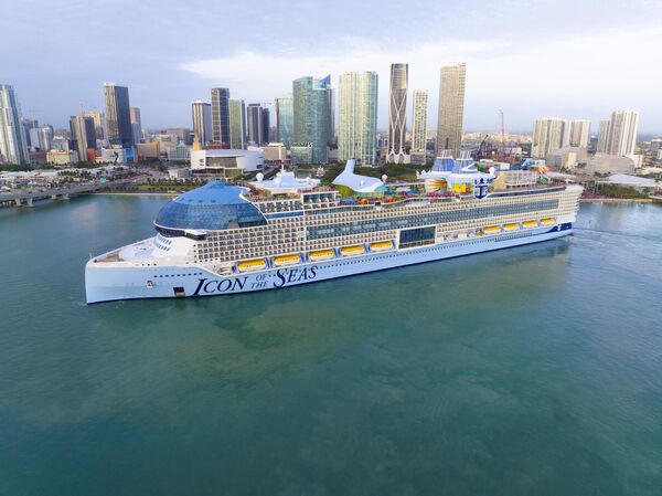 Du thuyền lớn nhất thế giới &quot;Icon of the Seas&quot; - Sputnik Việt Nam