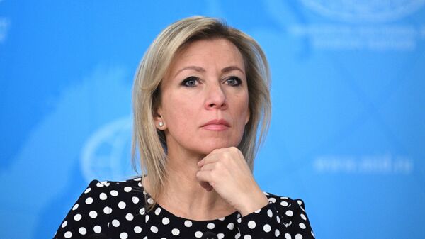 Đại diện chính thức của Bộ Ngoại giao Liên bang Nga Maria Zakharova - Sputnik Việt Nam