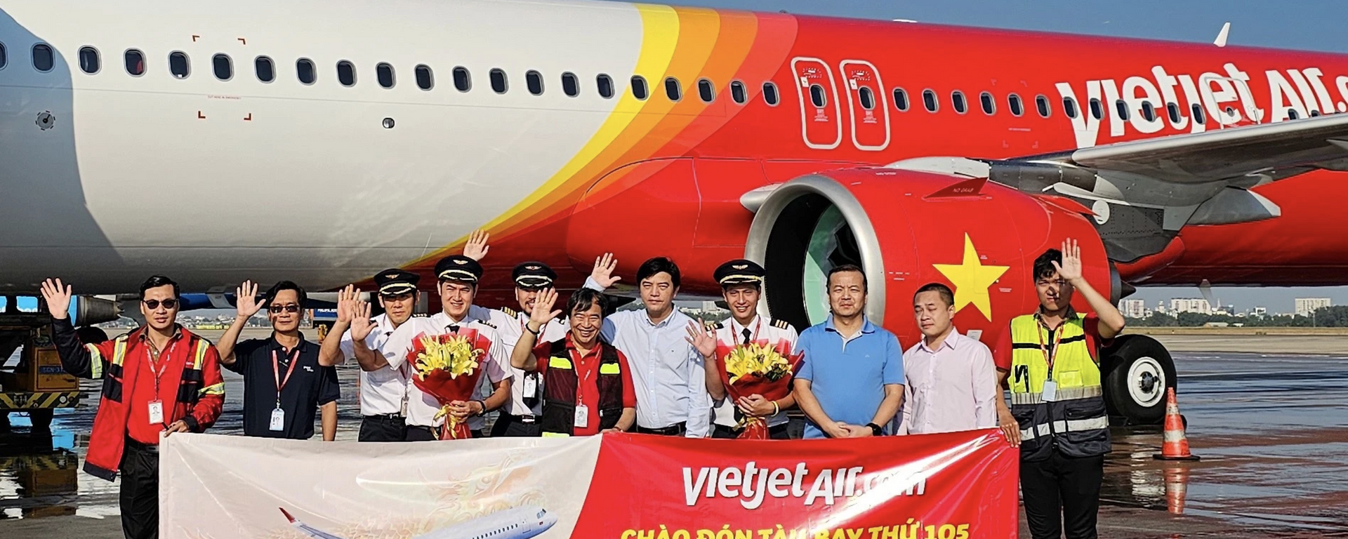 Ngày đầu năm mới Vietjet nhận tàu bay mới - Sputnik Việt Nam, 1920, 19.02.2024