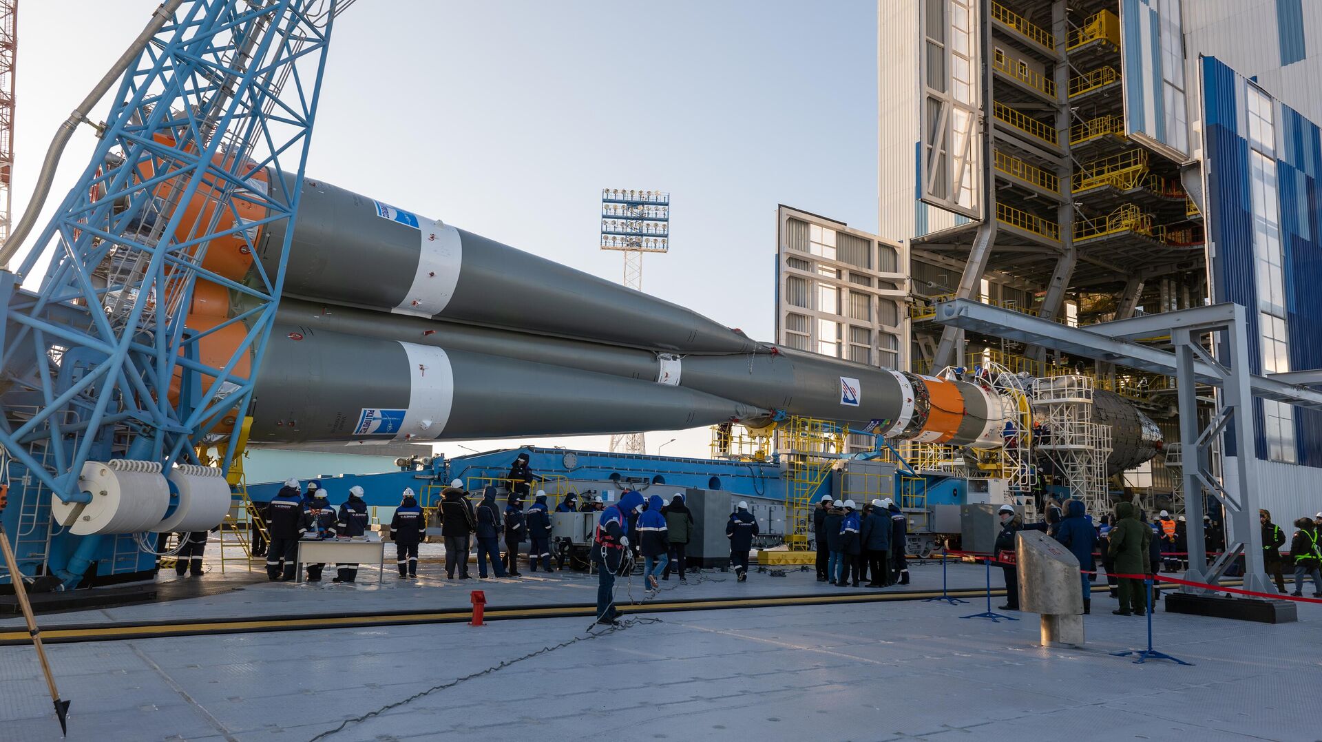 Tên lửa đẩy «Soyuz» được đưa vào vị trí sẵn sàng tại sân bay vũ trụ
Vostochny - Sputnik Việt Nam, 1920, 26.02.2024