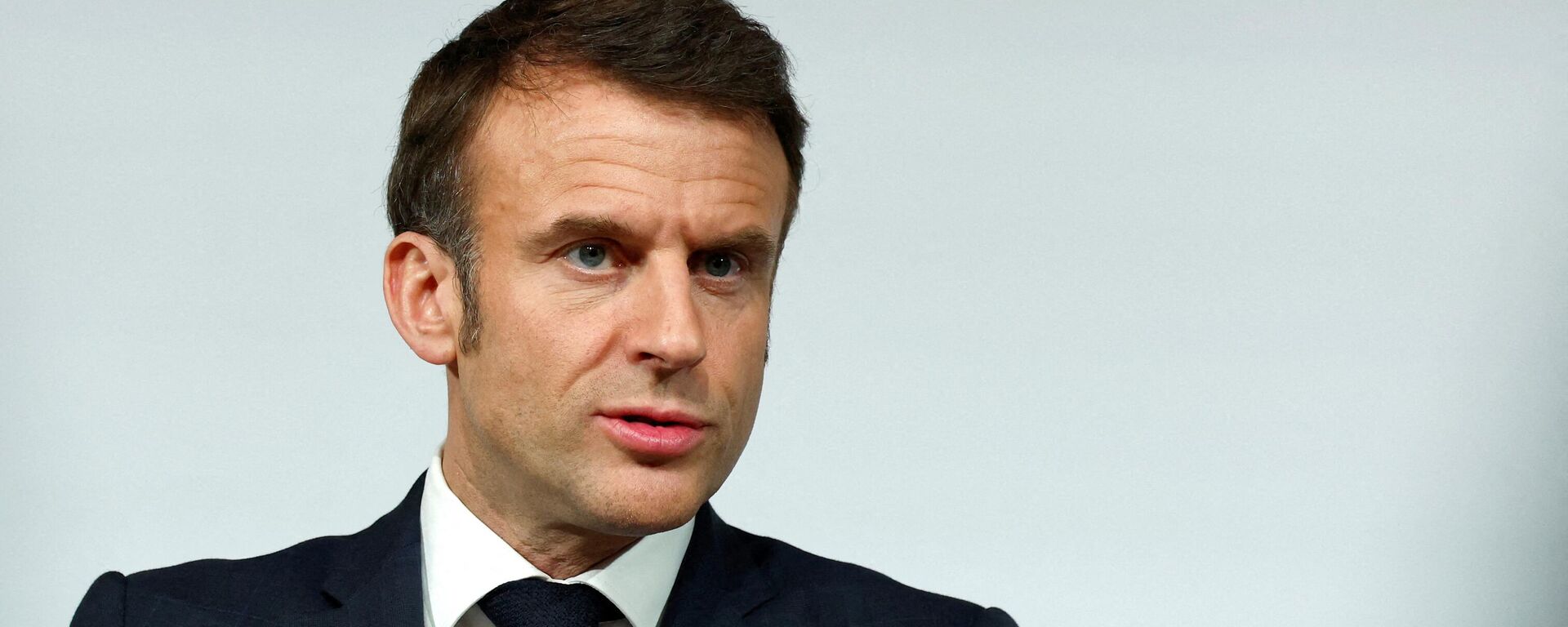 Tổng thống Pháp Emmanuel Macron  - Sputnik Việt Nam, 1920, 29.02.2024