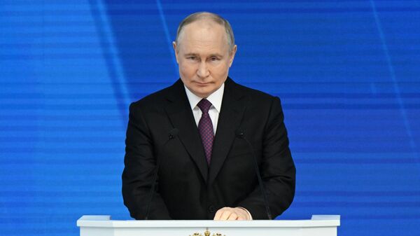 Diễn văn của Tổng thống Liên bang Nga V. Putin trước Quốc hội Liên bang - Sputnik Việt Nam