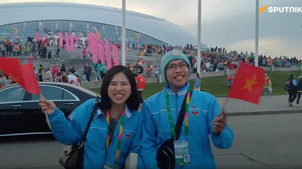 Đoàn Việt Nam đến dự Festival Thanh niên Thế giới 2024 - Sputnik Việt Nam