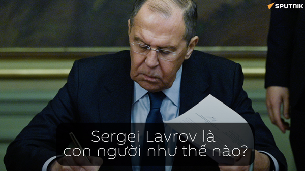 Bộ Trưởng Ngoại Giao Nga Sergei Lavrov mừng sinh nhật - Sputnik Việt Nam