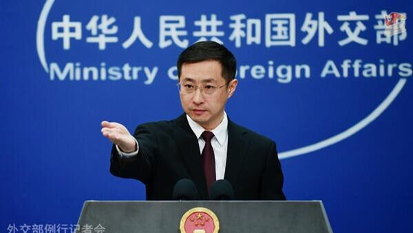 Người phát ngôn Bộ Ngoại giao Trung Quốc Lâm Kiếm (Lin Jian)  - Sputnik Việt Nam