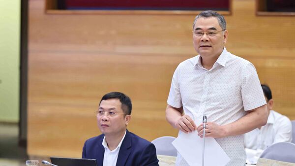 Trung tướng Tô Ân Xô, Người Phát ngôn Bộ Công an trả lời câu hỏi của các nhà báo - Sputnik Việt Nam