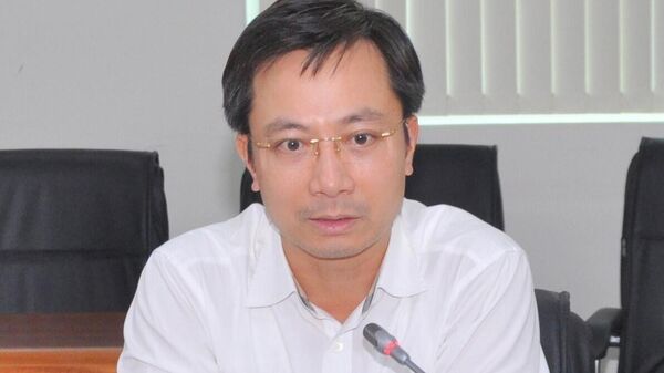 Bị can Trần Duy Đông, Phó Cục trưởng Cục Xúc tiến thương mại (Bộ Công Thương).  - Sputnik Việt Nam