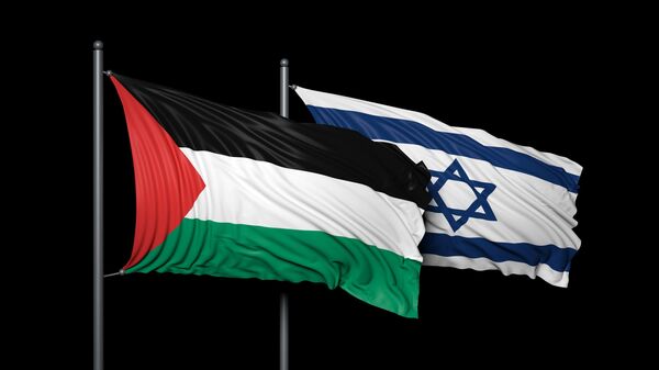 Cờ của Israel và Palestine - Sputnik Việt Nam