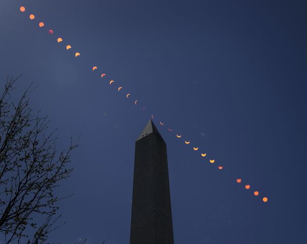 Nhật thực toàn phần ở Washington - Sputnik Việt Nam