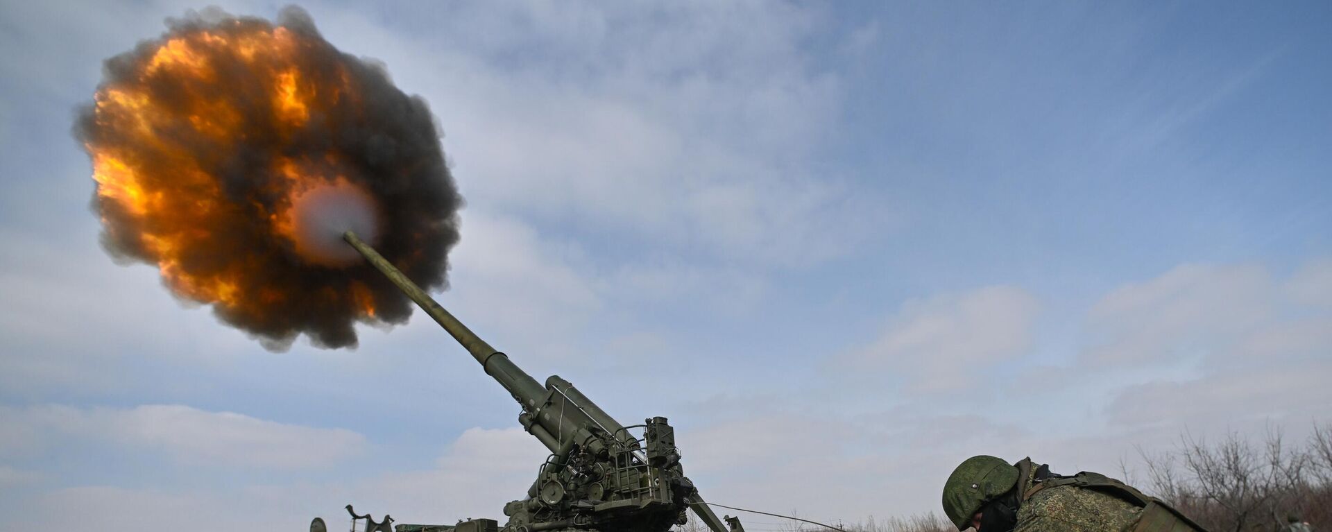 Боевая работа САУ Малка артиллерийских подразделений ЦВО на Авдеевском направлении - Sputnik Việt Nam, 1920, 17.05.2024