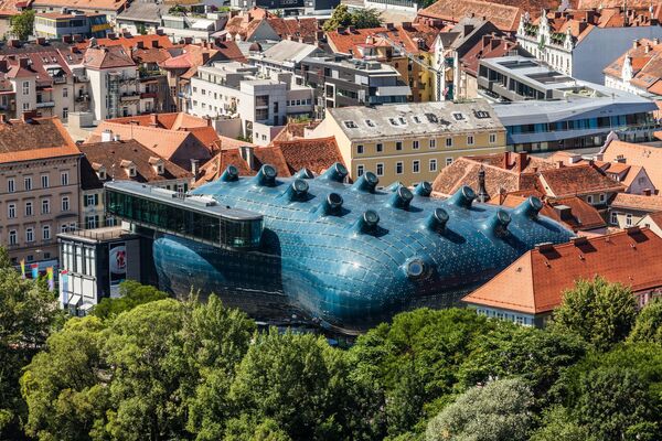 Bảo tàng nghệ thuật đương đại Kunsthaus, Graz, Áo - Sputnik Việt Nam