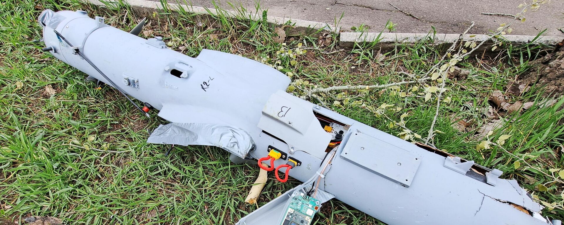 Đống đổ nát của máy bay không người lái của Lực lượng Vũ trang Ukraina có nguồn gốc từ Mỹ - Sputnik Việt Nam, 1920, 11.12.2024