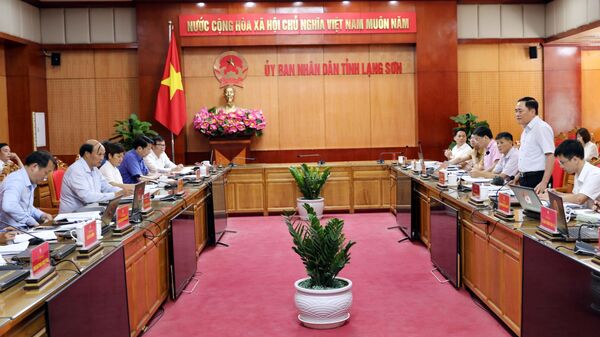 Quang cảnh buổi làm việc. 

 - Sputnik Việt Nam