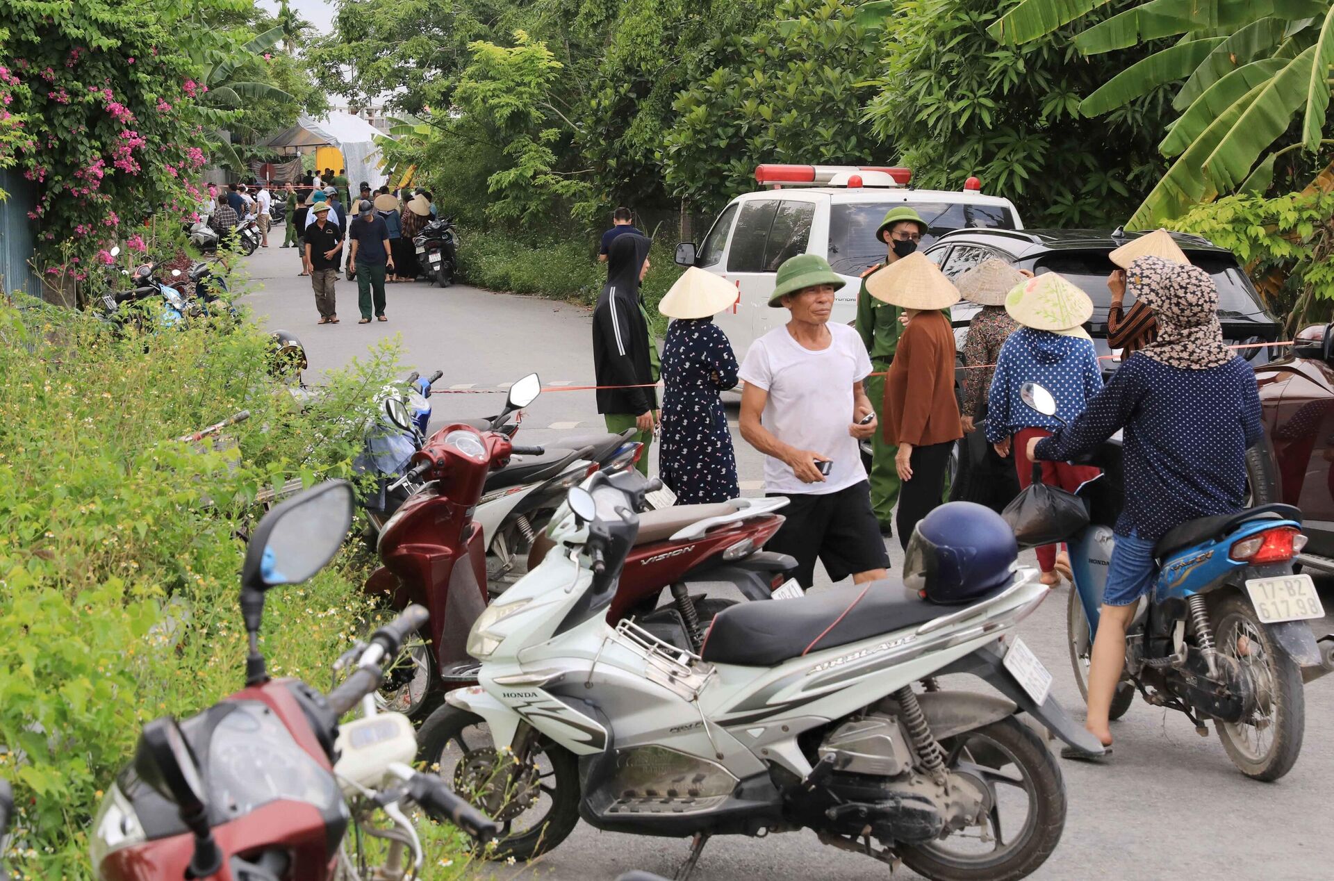 Hiện trường xảy ra vụ án khiến 3 người trong một gia đình tử vong tại Thái Bình. - Sputnik Việt Nam, 1920, 04.06.2024