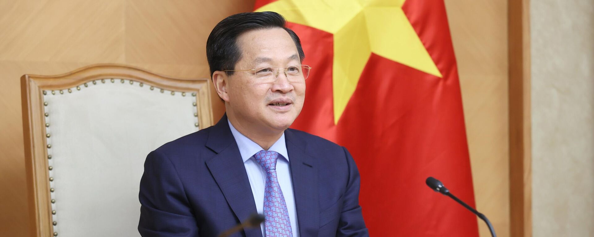 Phó Thủ tướng Lê Minh Khái điện đàm với Bộ trưởng Tài chính Mỹ Janet Yellen - Sputnik Việt Nam, 1920, 06.06.2024