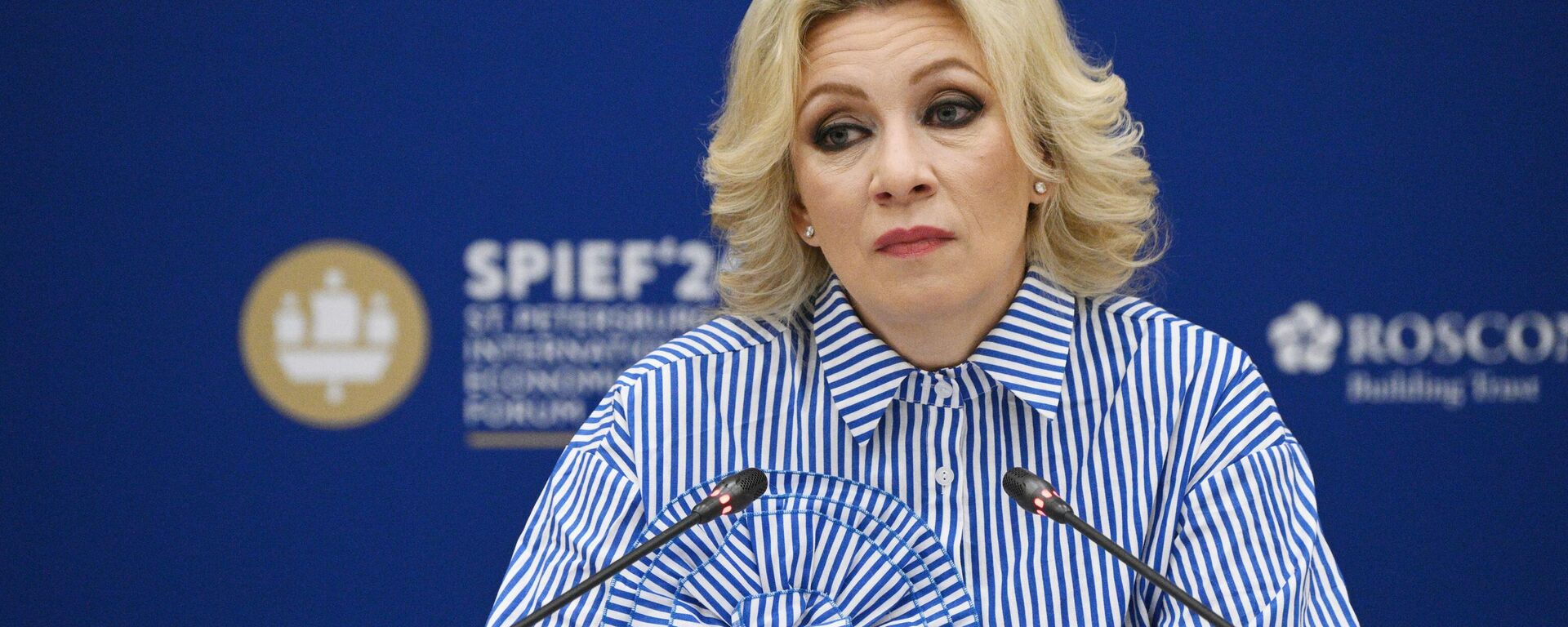 Maria Zakharova tại SPIEF-2024 - Sputnik Việt Nam, 1920, 14.02.2025