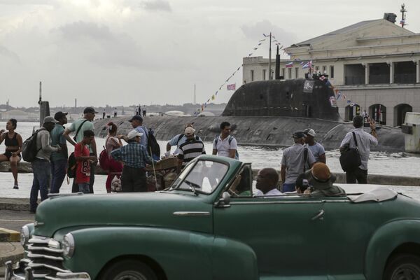 Tàu ngầm hạt nhân Nga thăm chính thức Havana - Sputnik Việt Nam