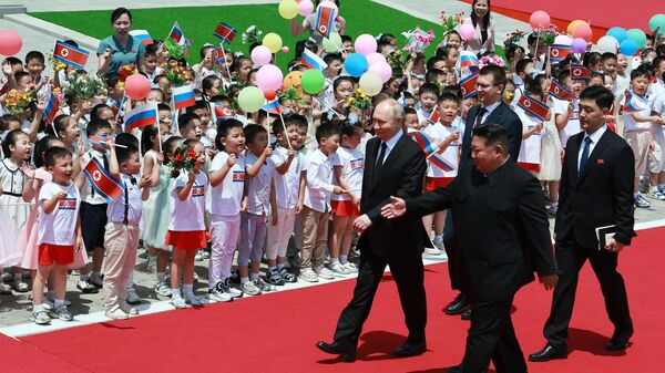 Chuyến thăm hữu nghị cấp nhà nước của Tổng thống Liên bang Nga Vladimir Putin tới CHDCND Triều Tiên - Sputnik Việt Nam