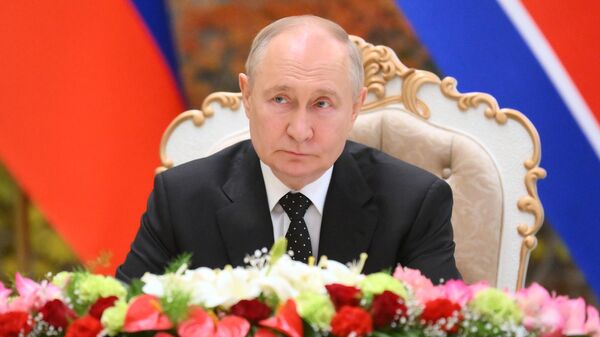 Tổng thống Nga Vladimir Putin - Sputnik Việt Nam