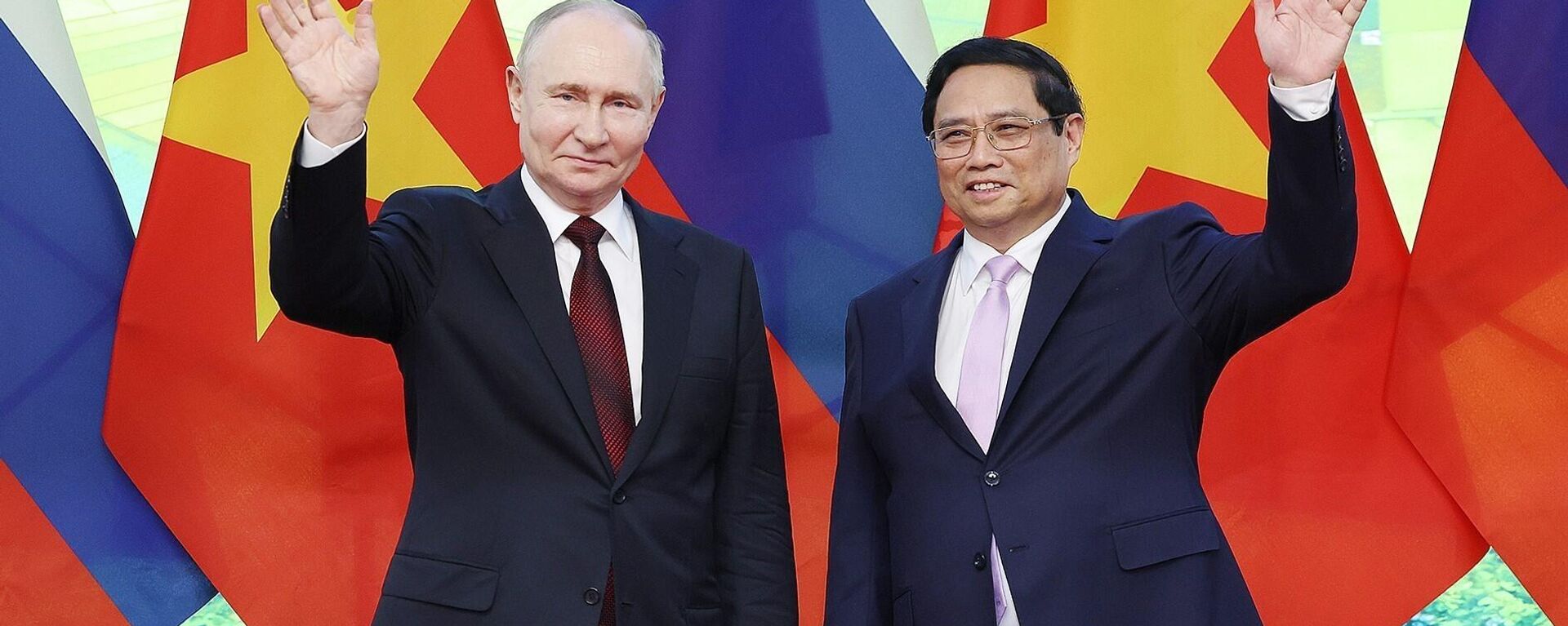 Thủ tướng Phạm Minh Chính hội kiến Tổng thống LB Nga Vladimir Putin - Sputnik Việt Nam, 1920, 20.06.2024