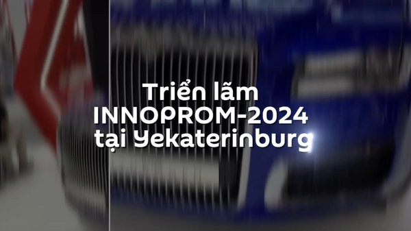 Xe AURUS xuất hiện tại Triển lãm INNOPROM-2024 Yekaterinburg - Sputnik Việt Nam