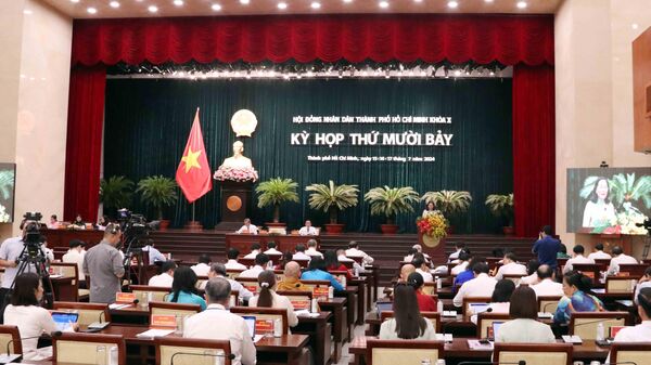 Quang cảnh phiên khai mạc Kỳ họp - Sputnik Việt Nam