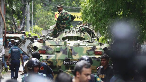 Cảnh sát ở Bangladesh - Sputnik Việt Nam