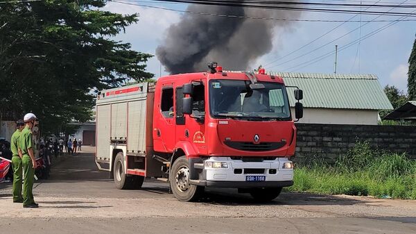 Nổ lò hơi công ty dầu điều, một người tử vong - Sputnik Việt Nam