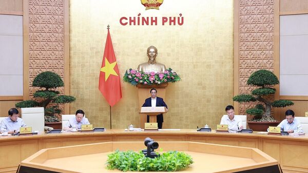 Thủ tướng chủ trì Phiên họp Chính phủ thường kỳ tháng 7 năm 2024 - Sputnik Việt Nam