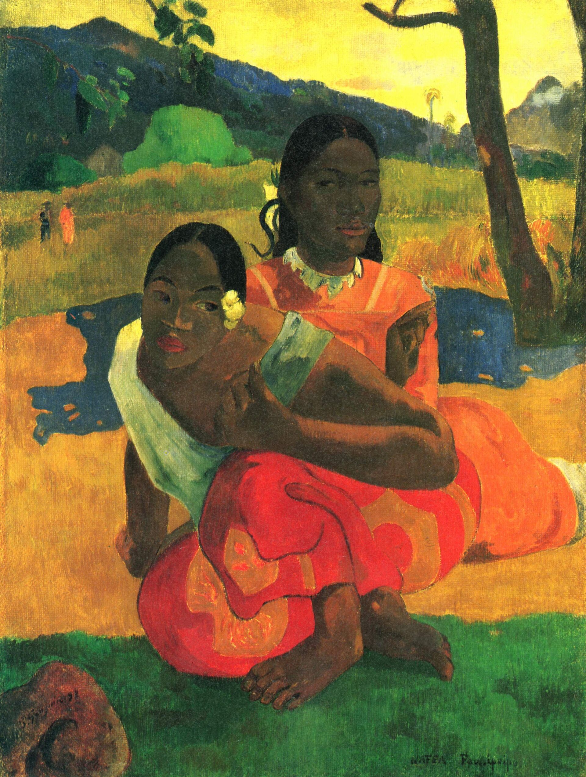 “Nafea Faa Ipoipo” (Khi nào bạn sẽ kết hôn?) của Paul Gauguin - Sputnik Việt Nam, 1920, 19.08.2024