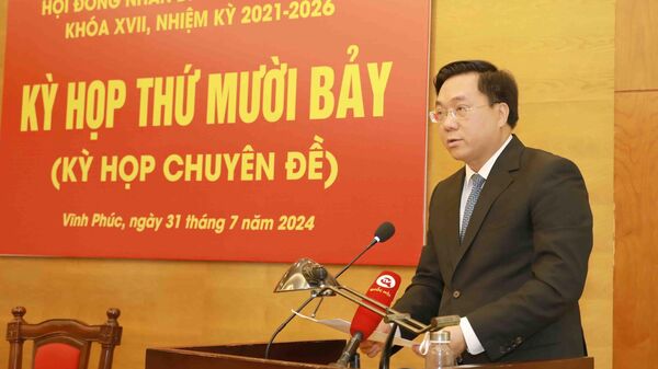 Ông Trần Duy Đông, Chủ tịch UBND tỉnh Vĩnh Phúc  - Sputnik Việt Nam