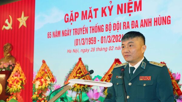 Gặp mặt nhân kỷ niệm 65 năm Ngày truyền thống bộ đội Rada - Sputnik Việt Nam