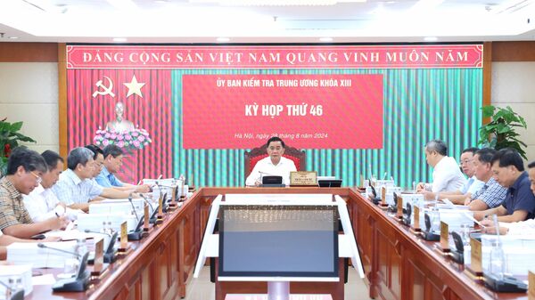 Kỳ họp thứ 46 Uỷ ban Kiểm tra Trung ương - Sputnik Việt Nam