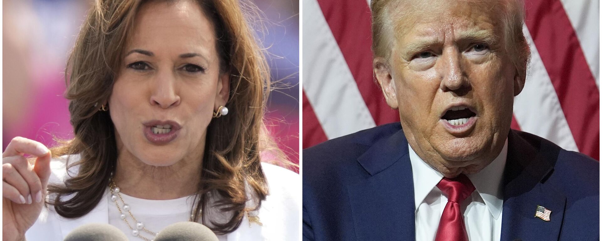 Donald Trump và Kamala Harris - Sputnik Việt Nam, 1920, 11.09.2024