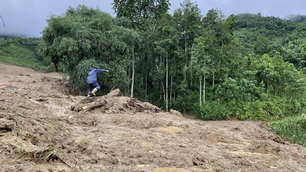 Lũ ống, lũ quét kinh hoàng tại huyện Bảo Yên, Lào Cai - Sputnik Việt Nam